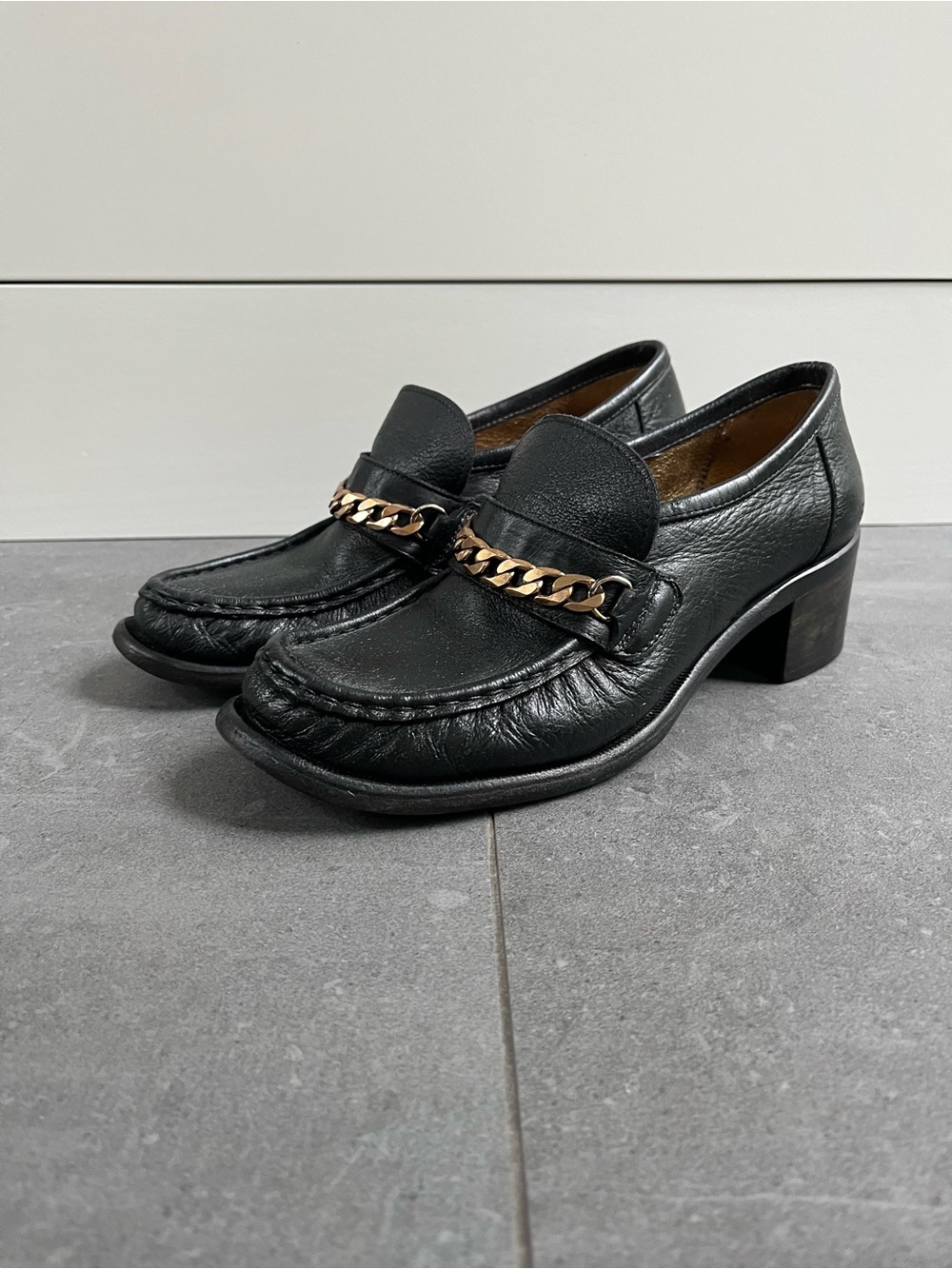Silvano SASSETTI Women’s Gucci-style loafers, 7.5